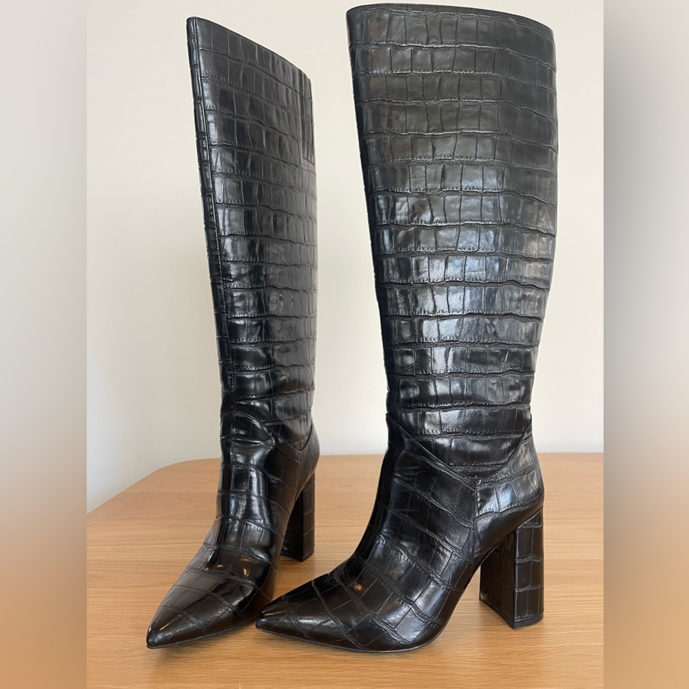 Jeffery Campbell Knee Hi Siren boots